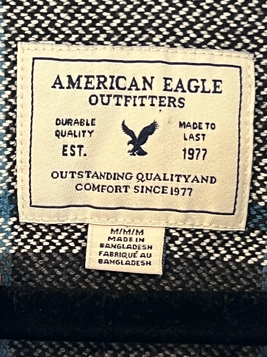 American Eagle  Plaid Flannel Shirt - photo 3