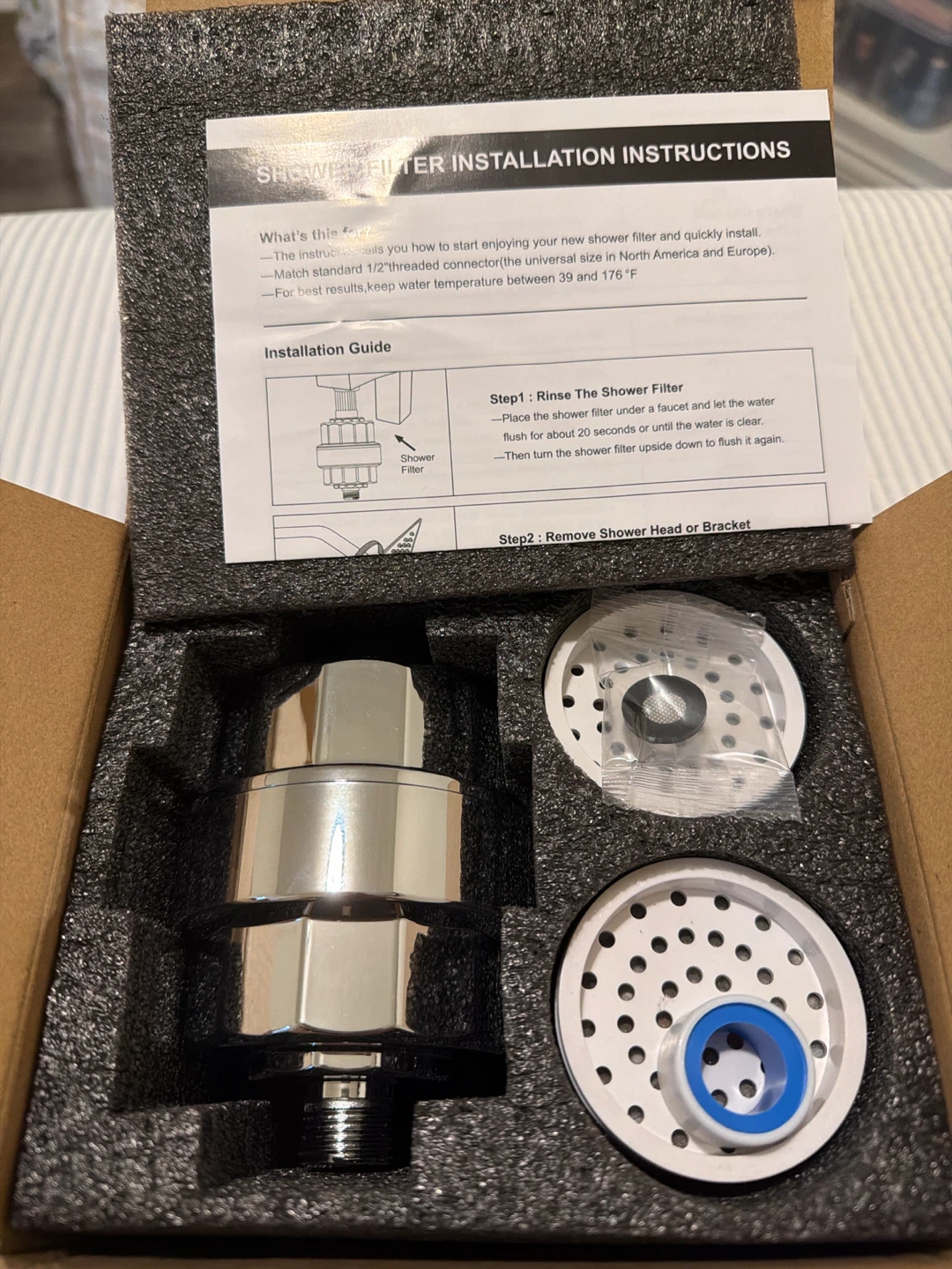 Shower Head Filter with 3 Cartridges - photo 3