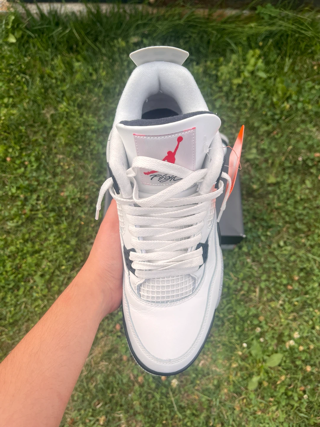 Jordan 4 white cement (SIZE 11M) - photo 2