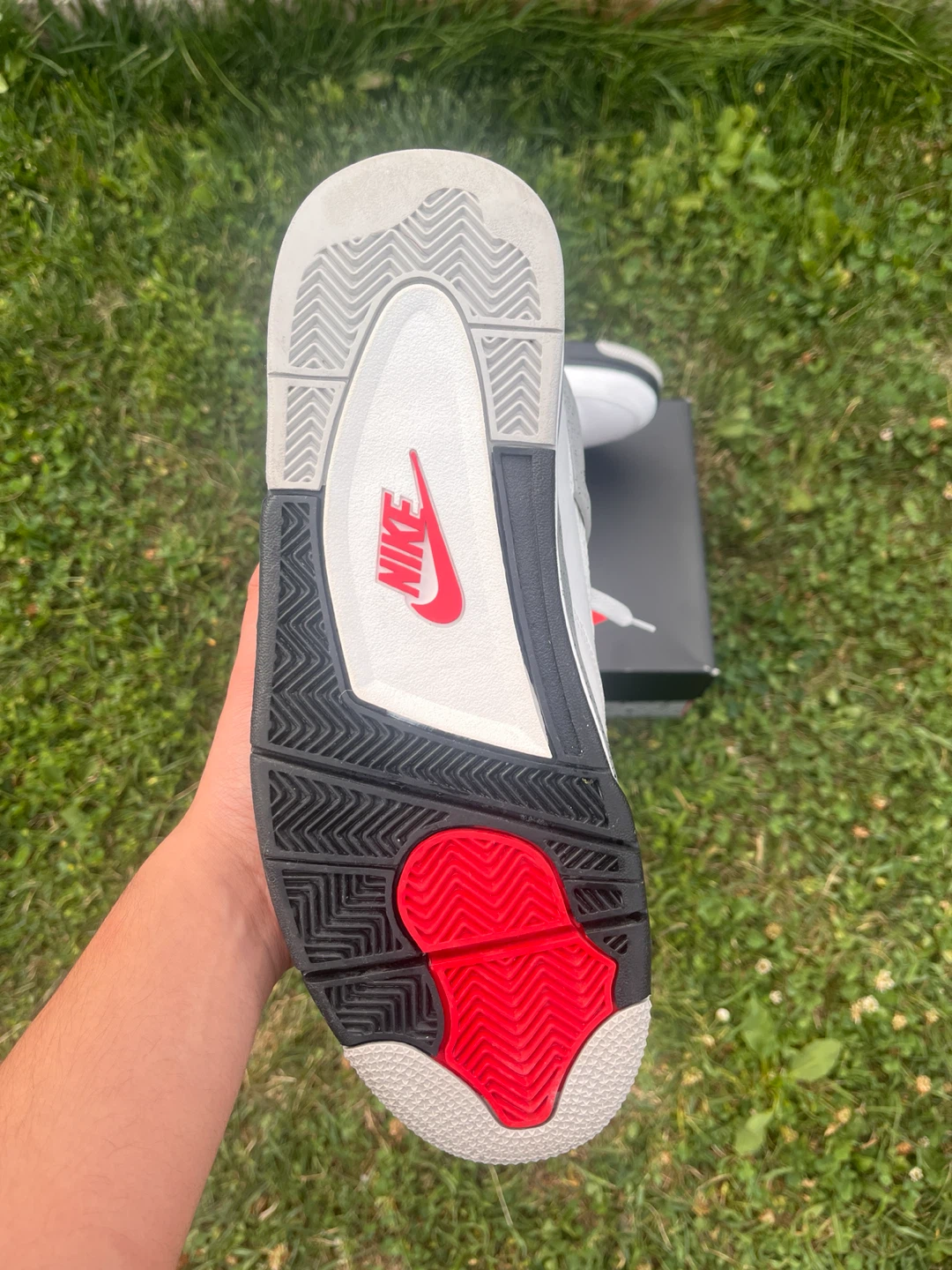 Jordan 4 white cement (SIZE 11M) - photo 3
