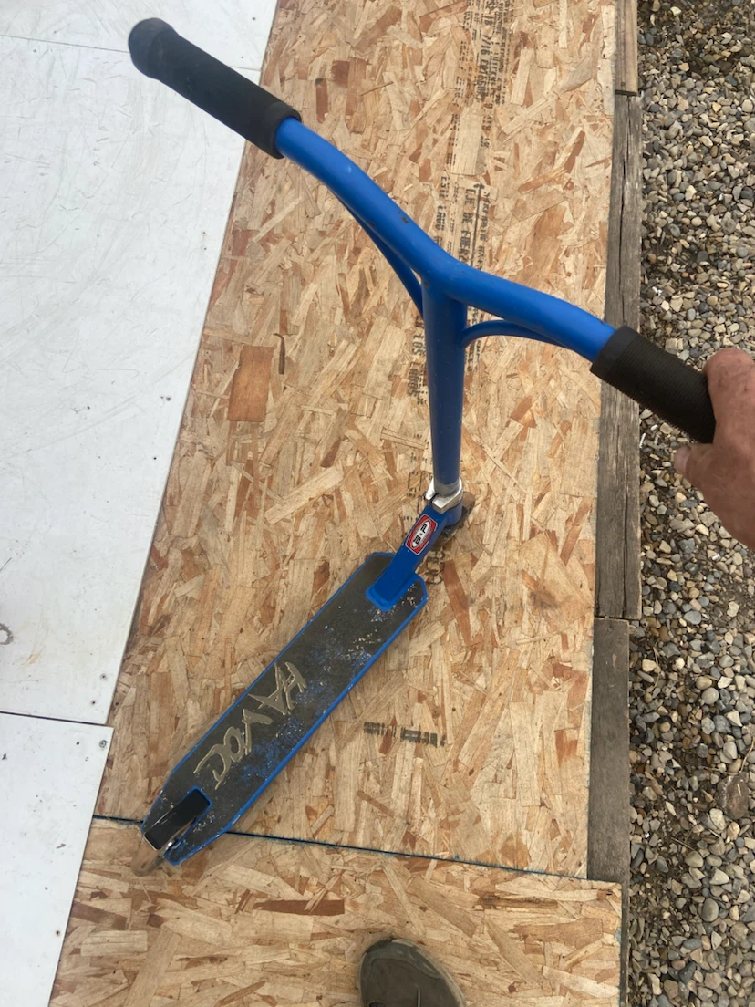 Blue Havoc Stunt Scooter
