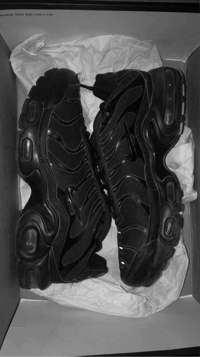 Nike Air Max Plus TN Triple Black Sneakers - photo 2