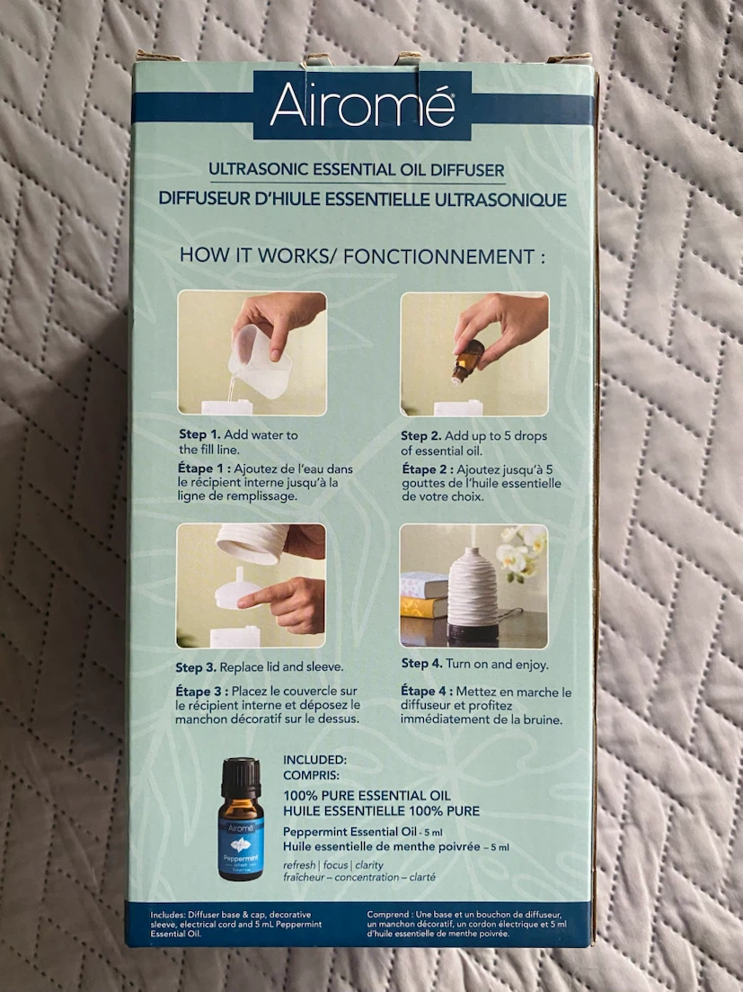 BNIB - Airome essential oil diffuser - photo 3