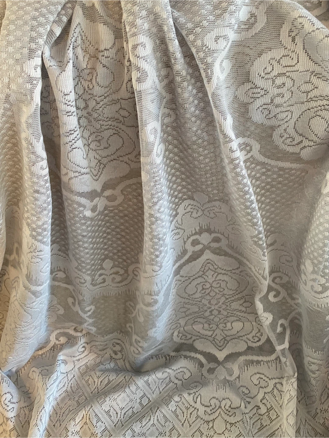 Lace Curtain Panel - 110x235cm - photo 3