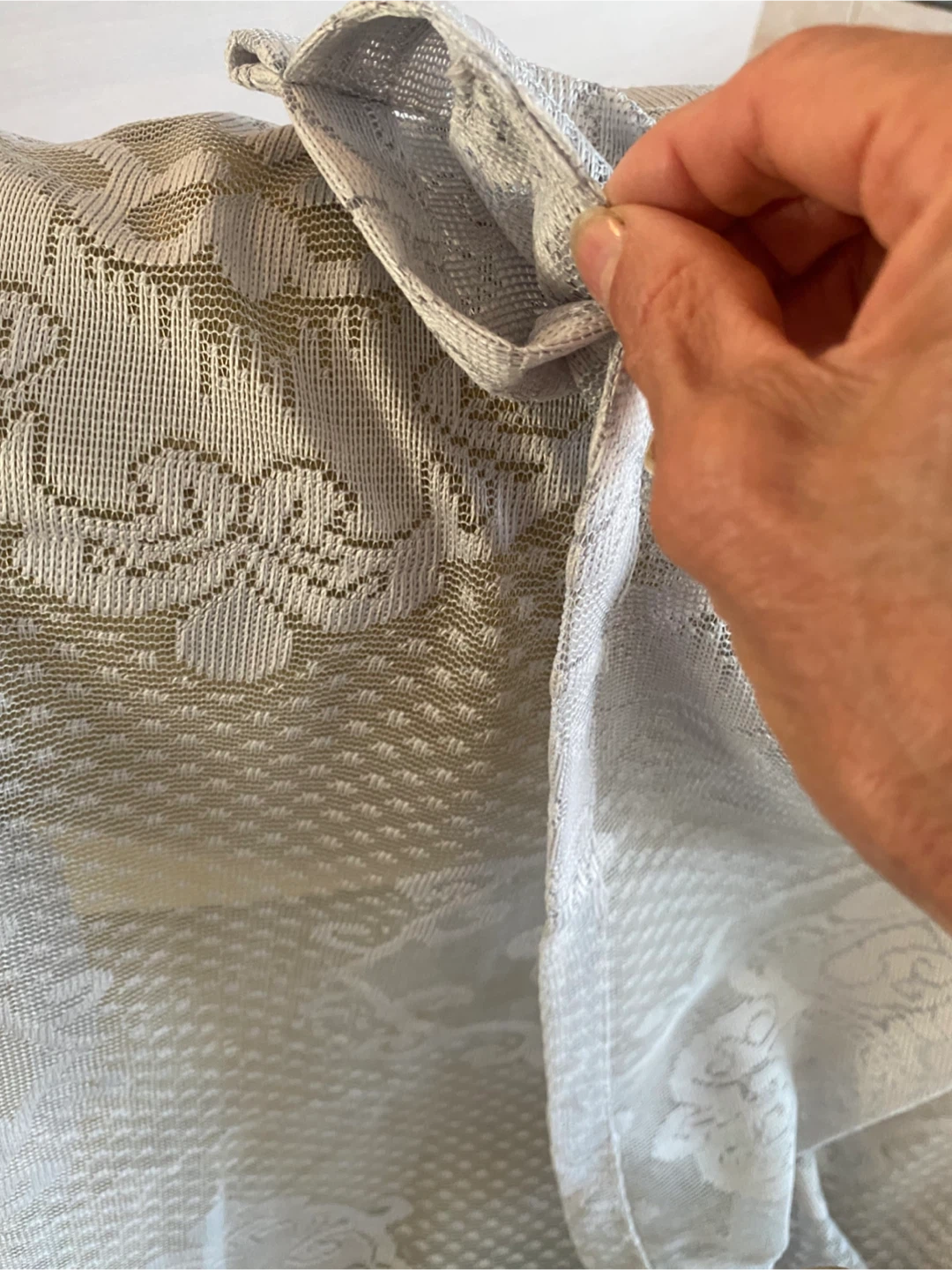 Lace Curtain Panel - 110x235cm - photo 4