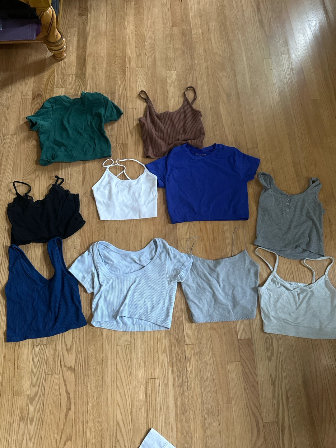 Assorted Women's Tank Tops and Crop Tops