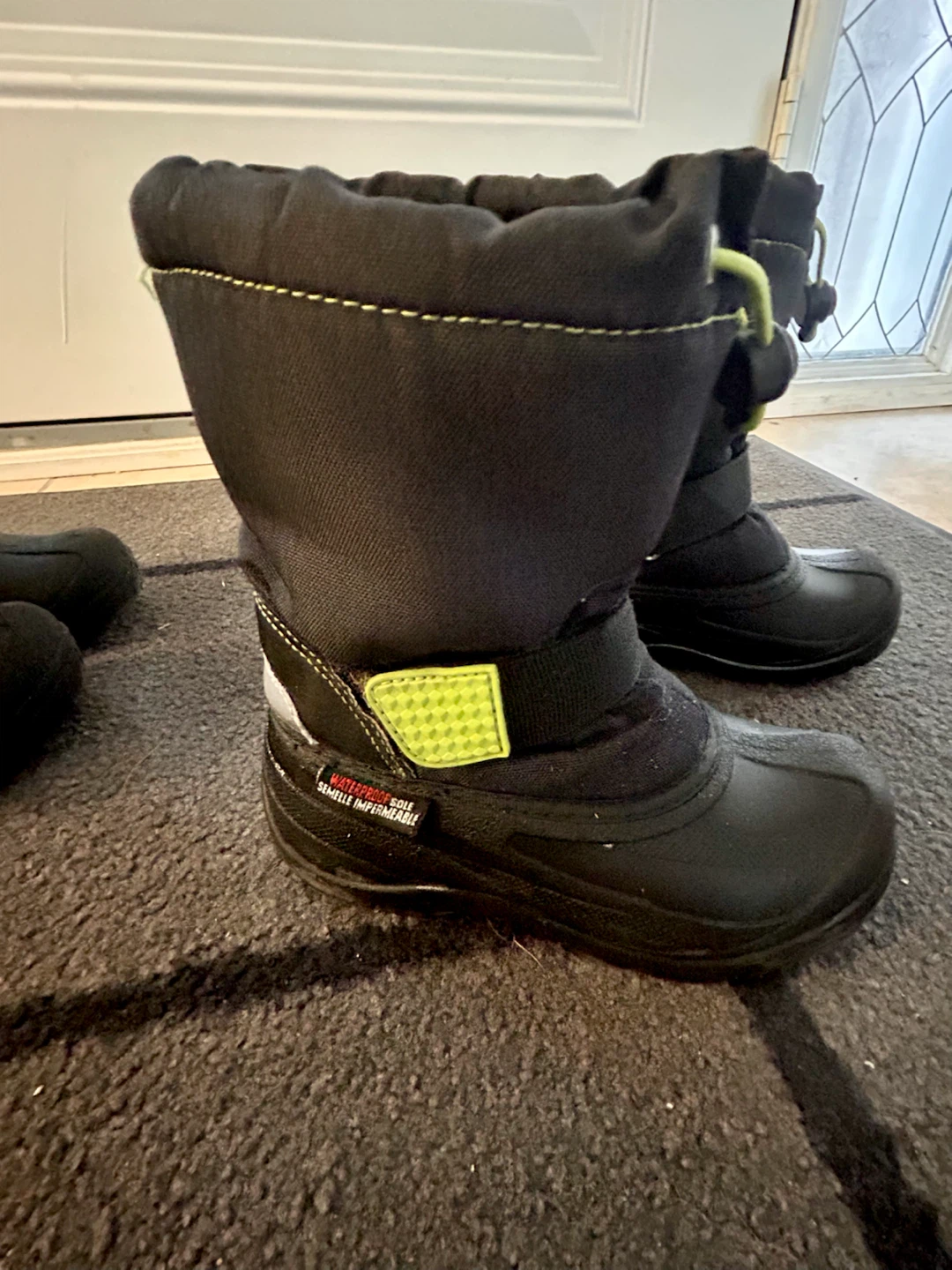 Kids Waterproof Winter Boots - Black - photo 2