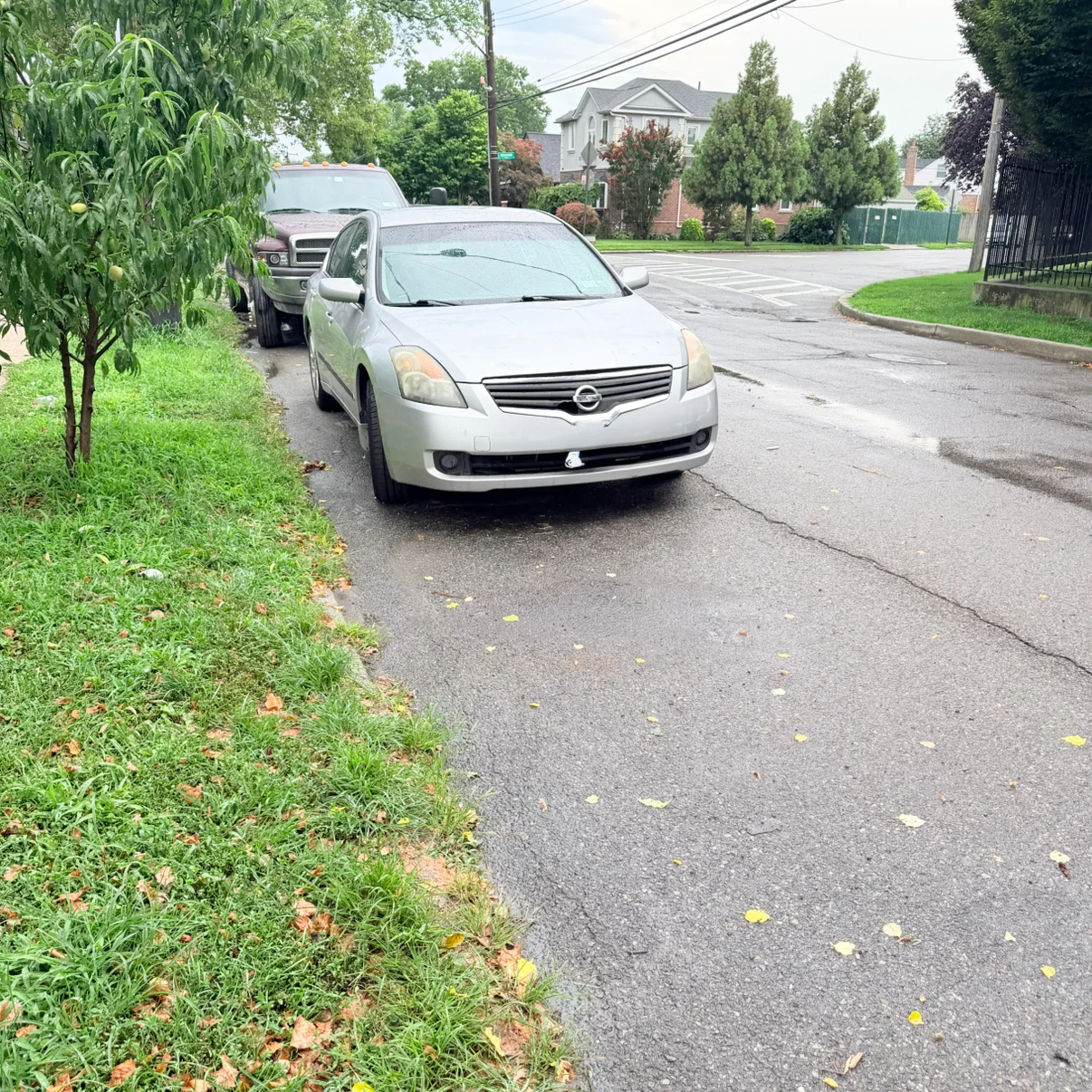 Silver Nissan Altima Sedan