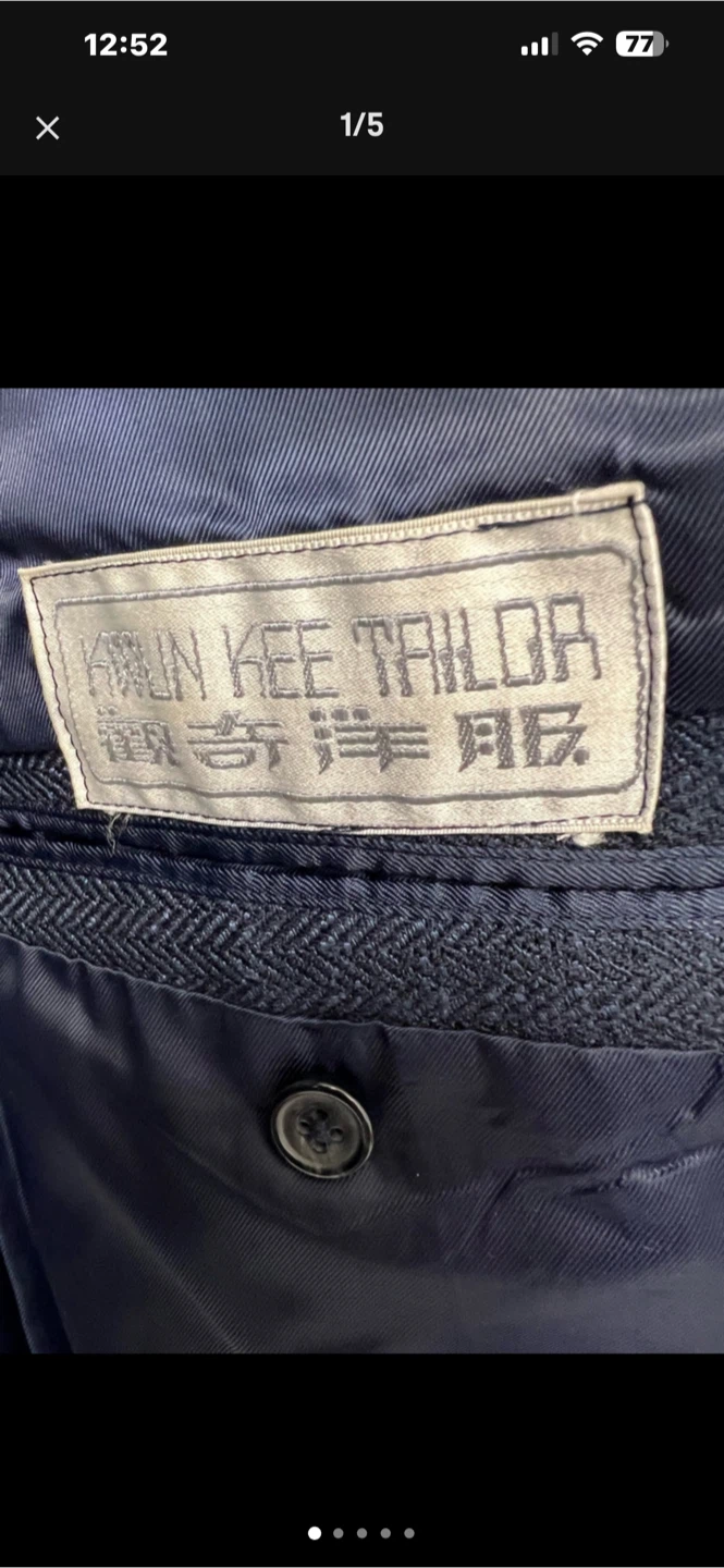 Kwun Kee Tailor Men's Herringbone Blazer - photo 5