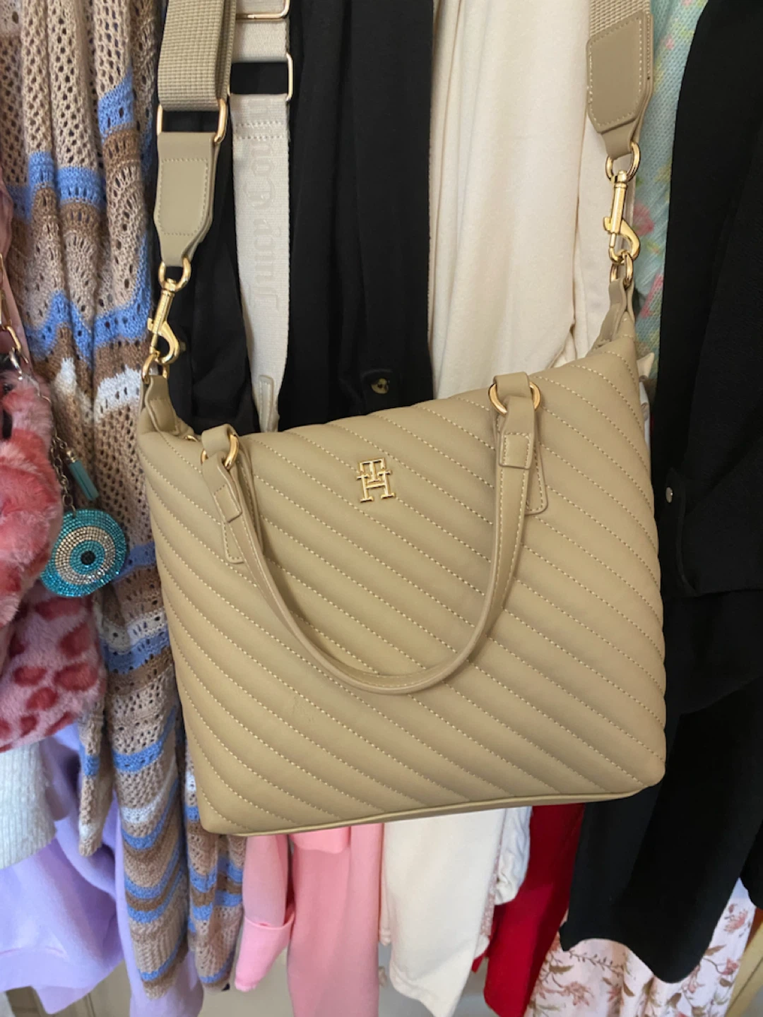 Tommy Hilfiger Quilted Handbag