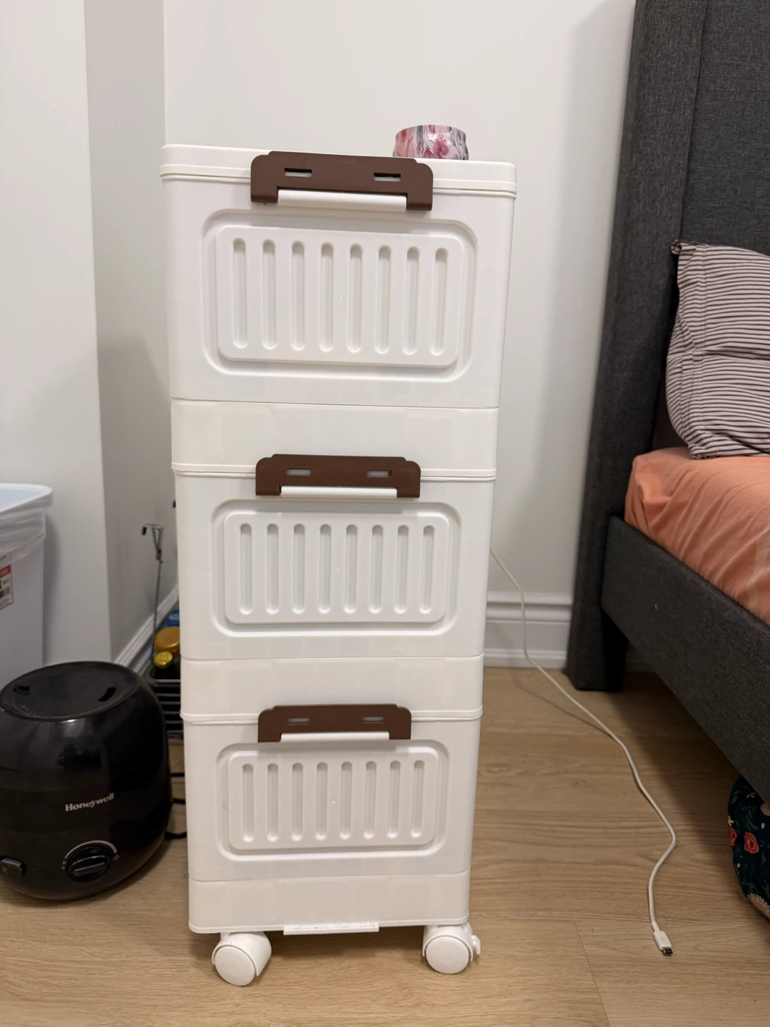 Moving out Sale- 3-Tier Storage Cabinet - photo 2
