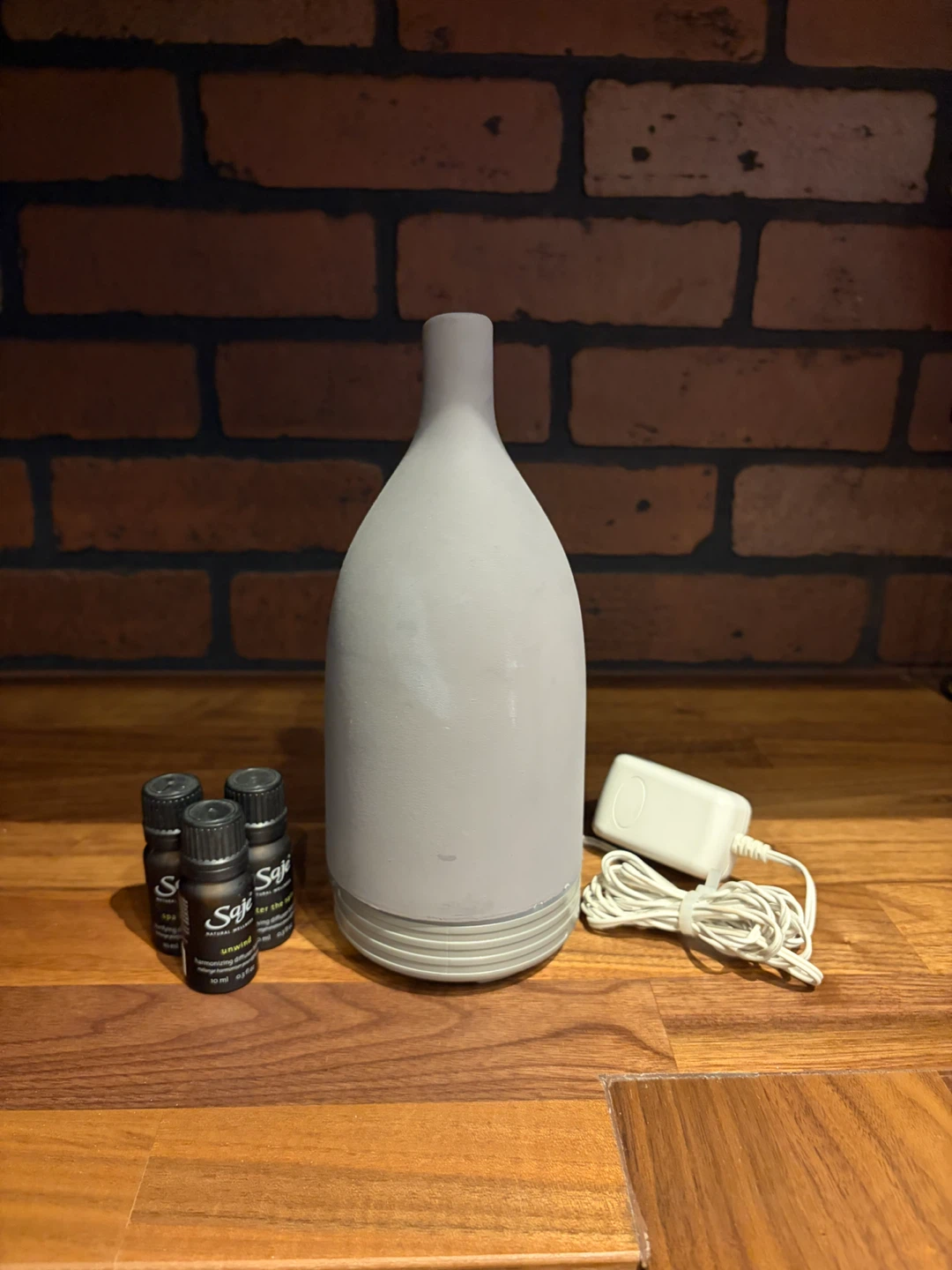 Saje Diffuser + Three Wellness Blends