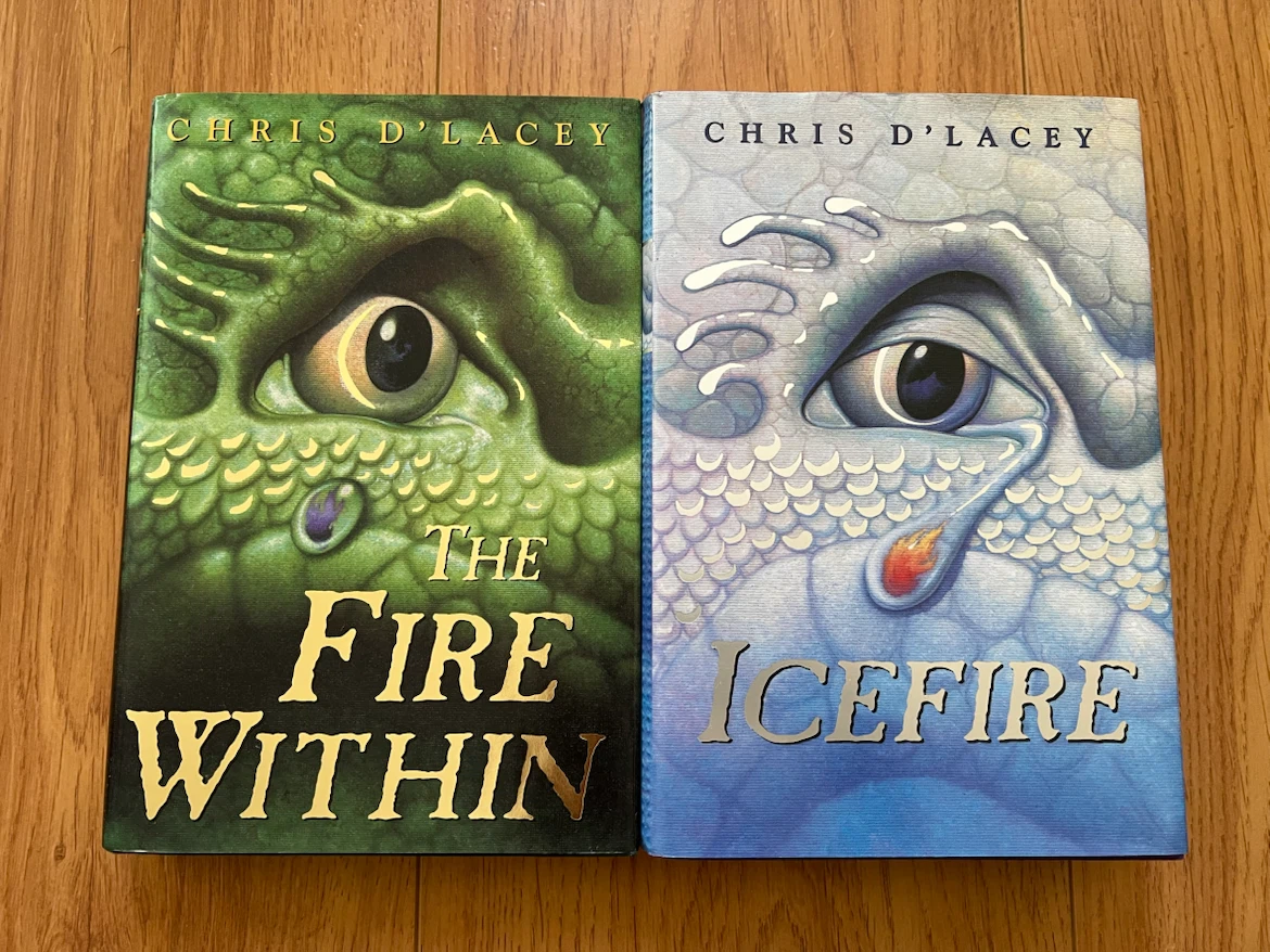 Chris D'Lacey The Fire Within and Icefire Books