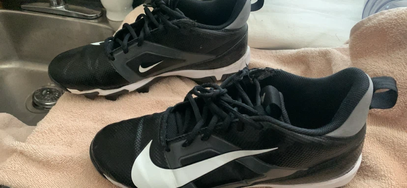Nike Black Football Cleats