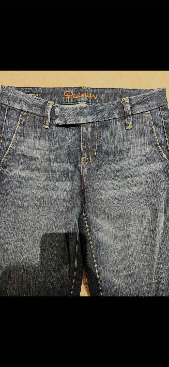 Fidelity Denim Bermuda Shorts Size 26 - photo 2
