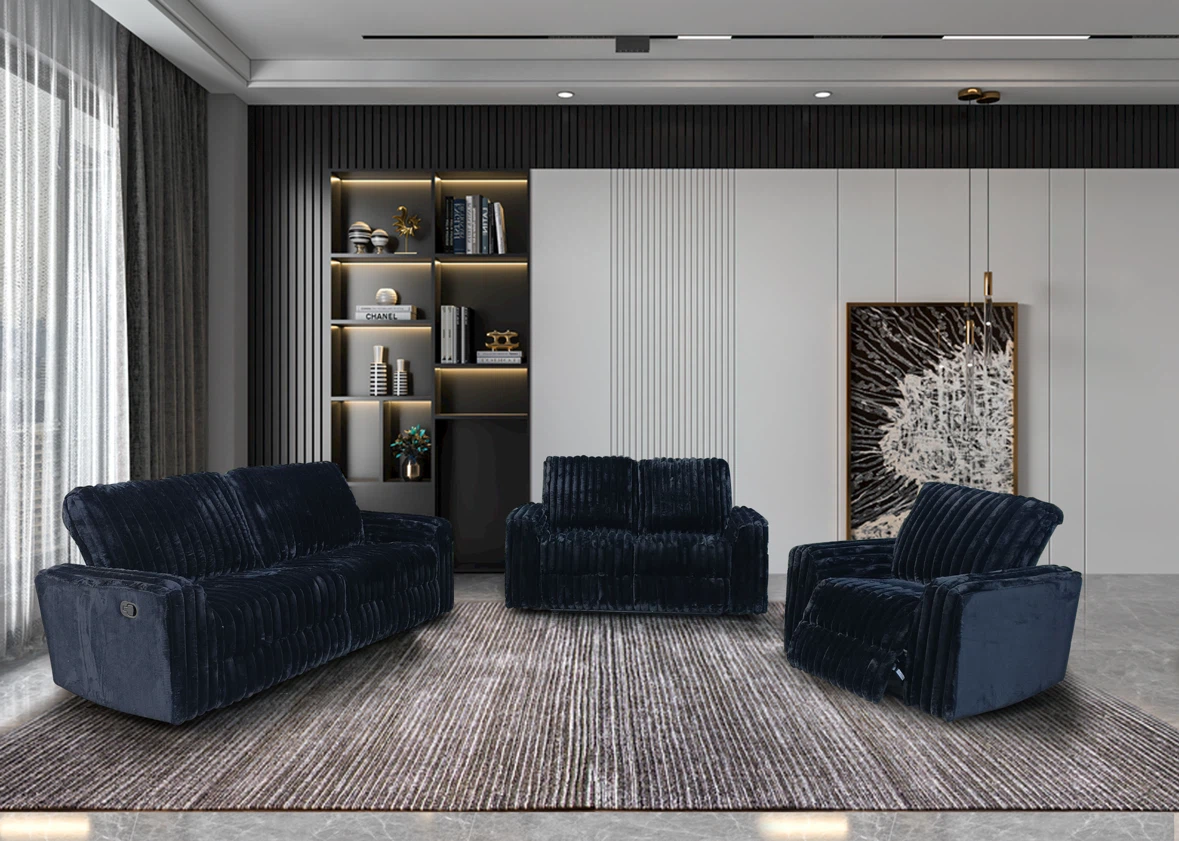Living room set 2 pc sofa and love seat