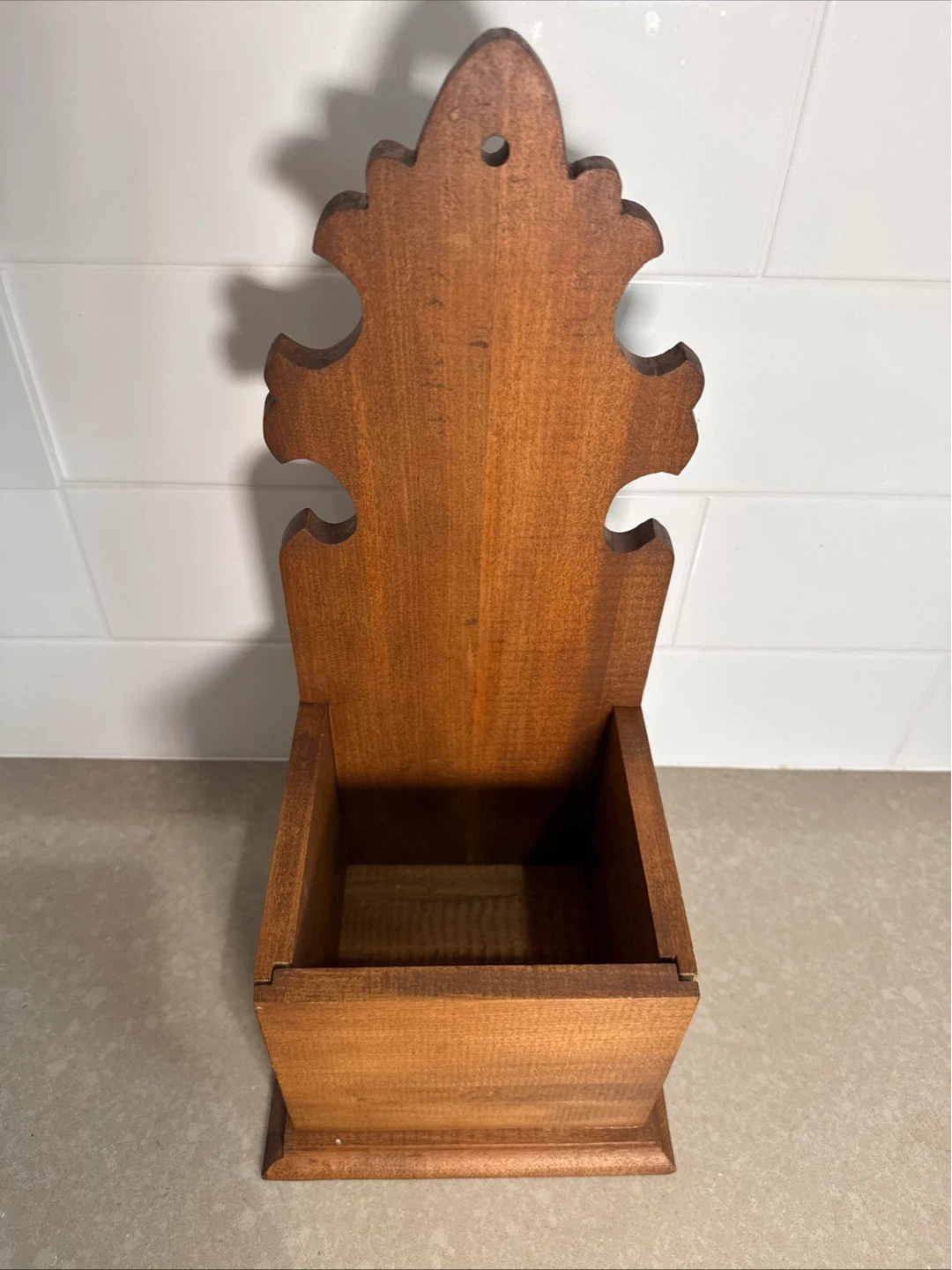 Wooden Wall Mount Mail Holder Organizer
