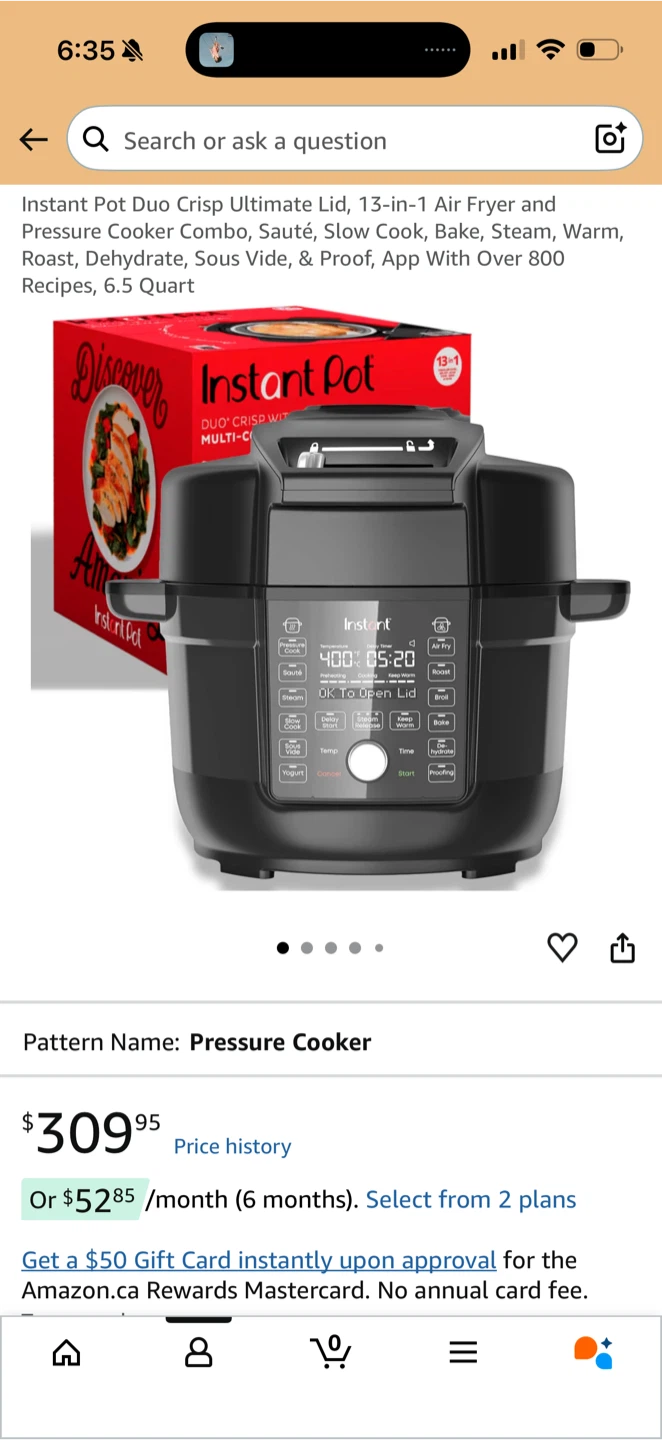 Instant Pot Duo Crisp 13-in-1 Air Fryer Pressure Cooker - photo 3