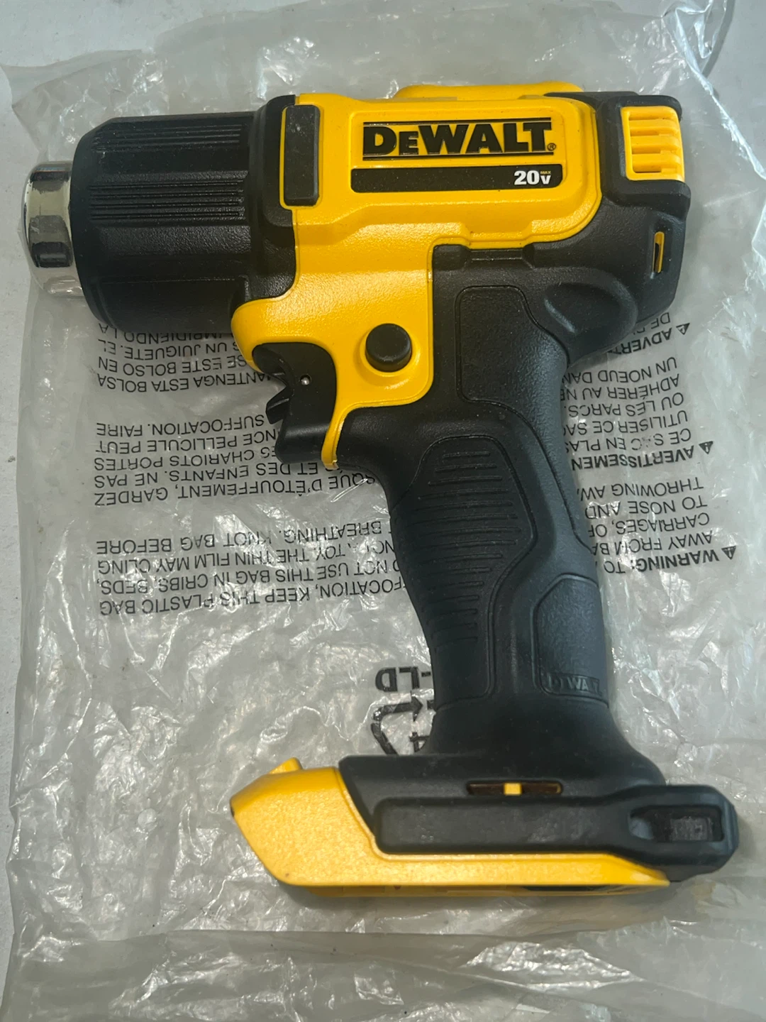DeWalt 20V Cordless Heat Gun DCE530