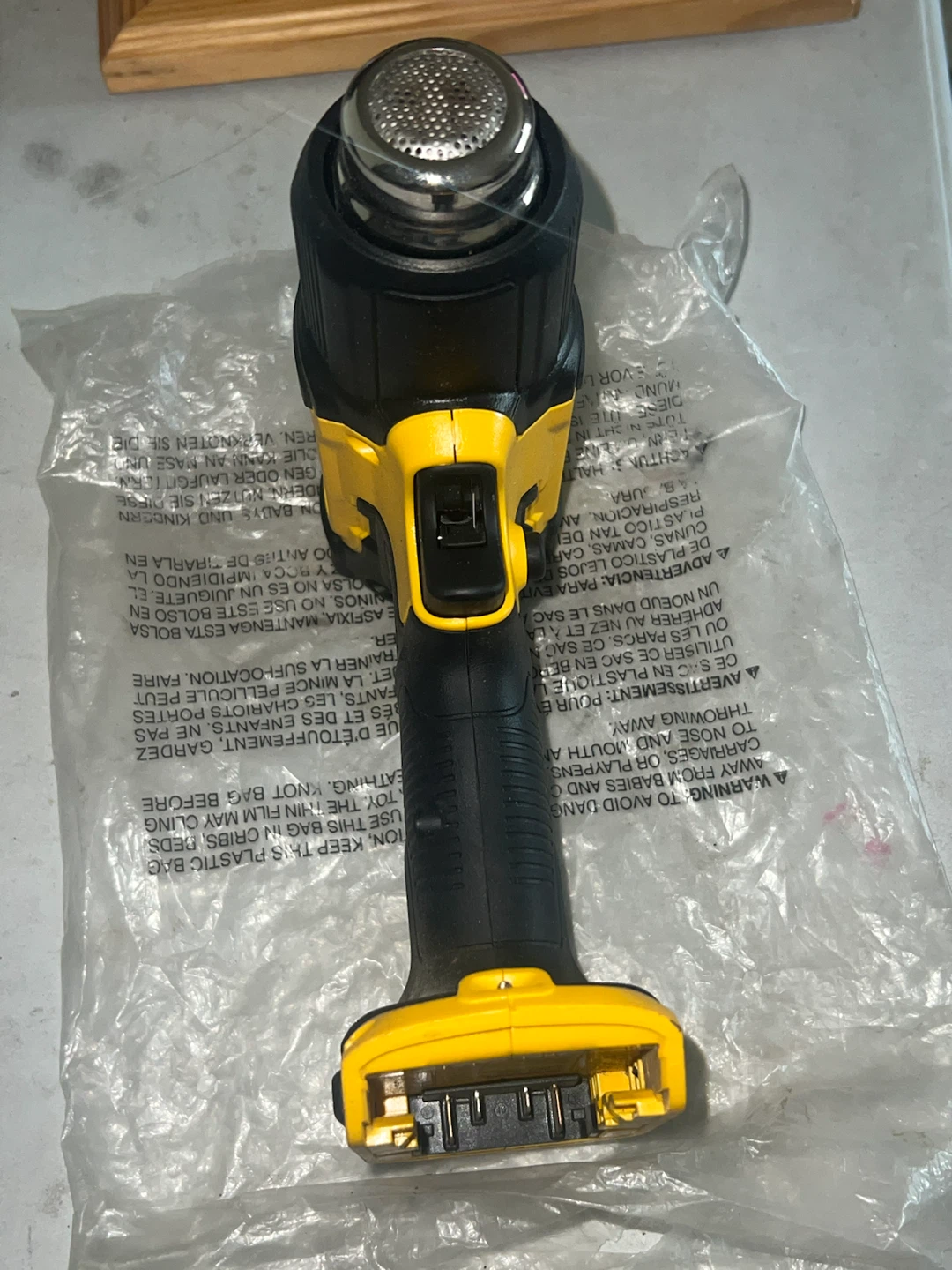 DeWalt 20V Cordless Heat Gun DCE530 - photo 2