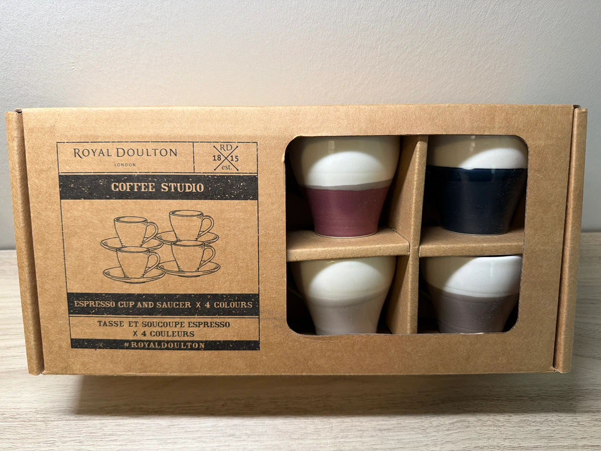 Royal Doulton Espresso Cup&Saucer Set