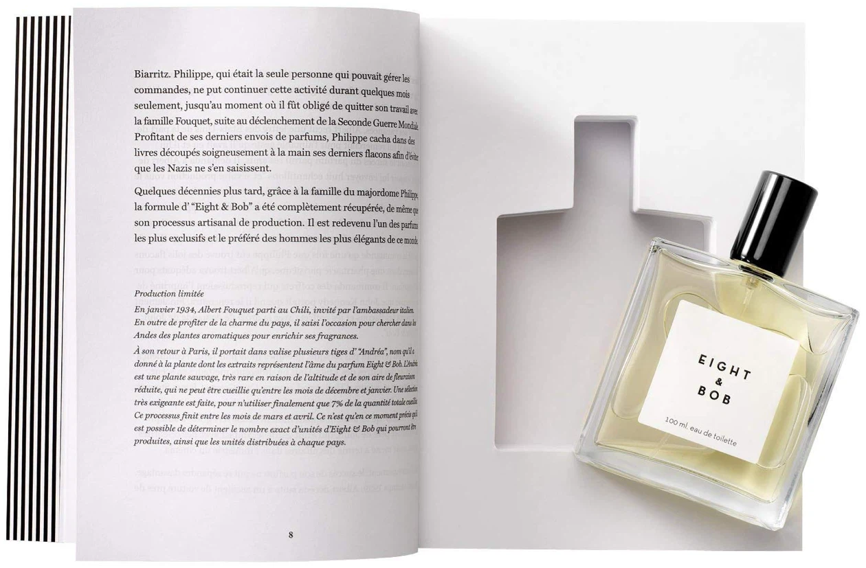 Eight and Bob Men’s Parfum | 100ml + Book Case