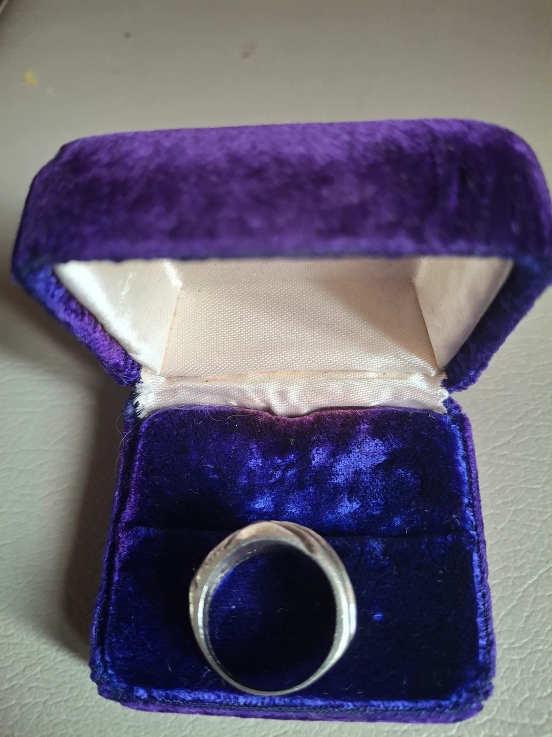 Silver dome ring (stamped 925) - photo 4