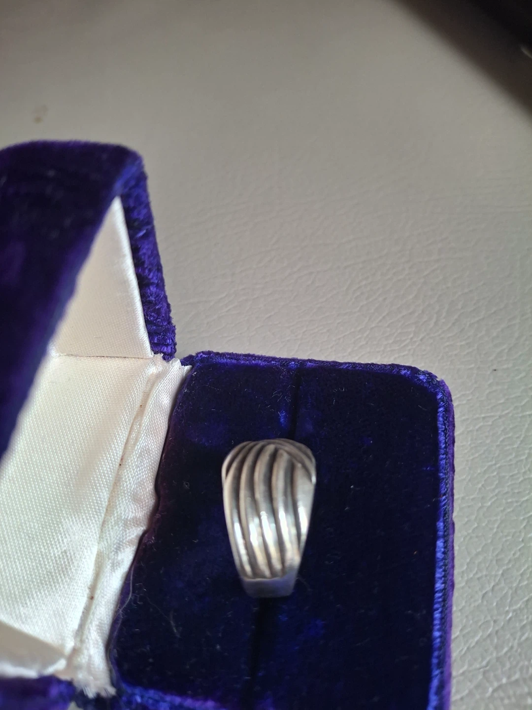 Silver dome ring (stamped 925) - photo 5