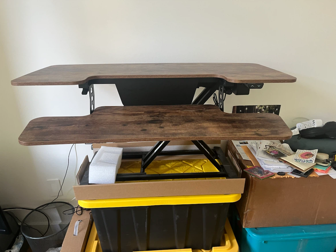 Adjustable Standing Desk Converter