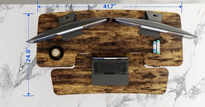 Adjustable Standing Desk Converter - photo 5