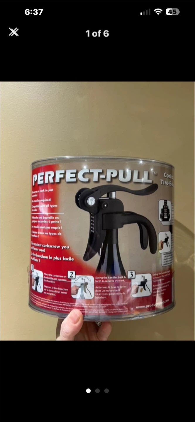 Perfect-Pull Corkscrew Tire-Bouchon