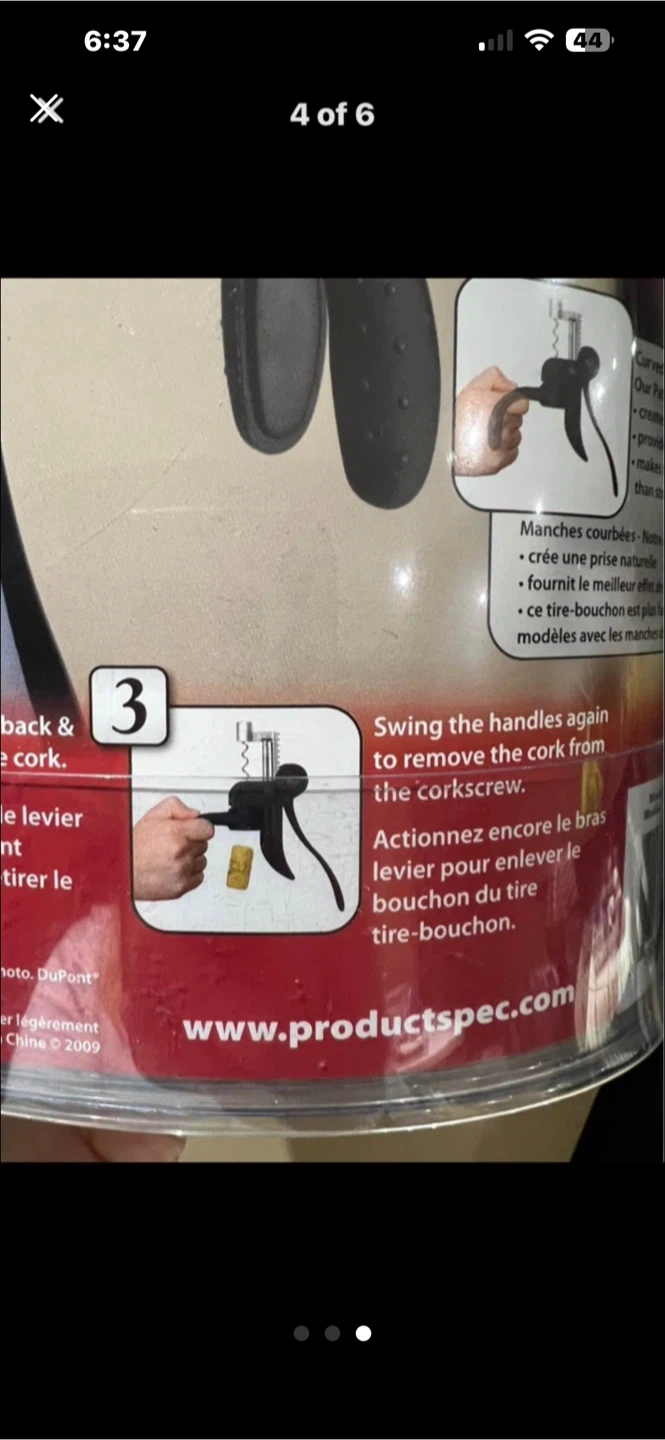 Perfect-Pull Corkscrew Tire-Bouchon - photo 3