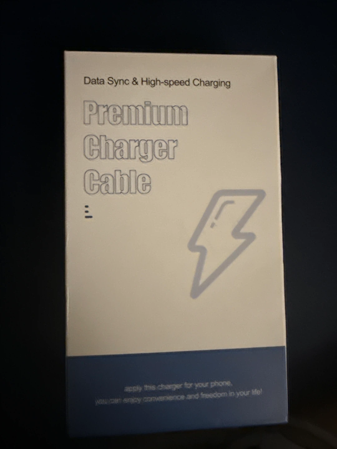 Premium Charger Cable - Data Sync & High-speed Charging - photo 2