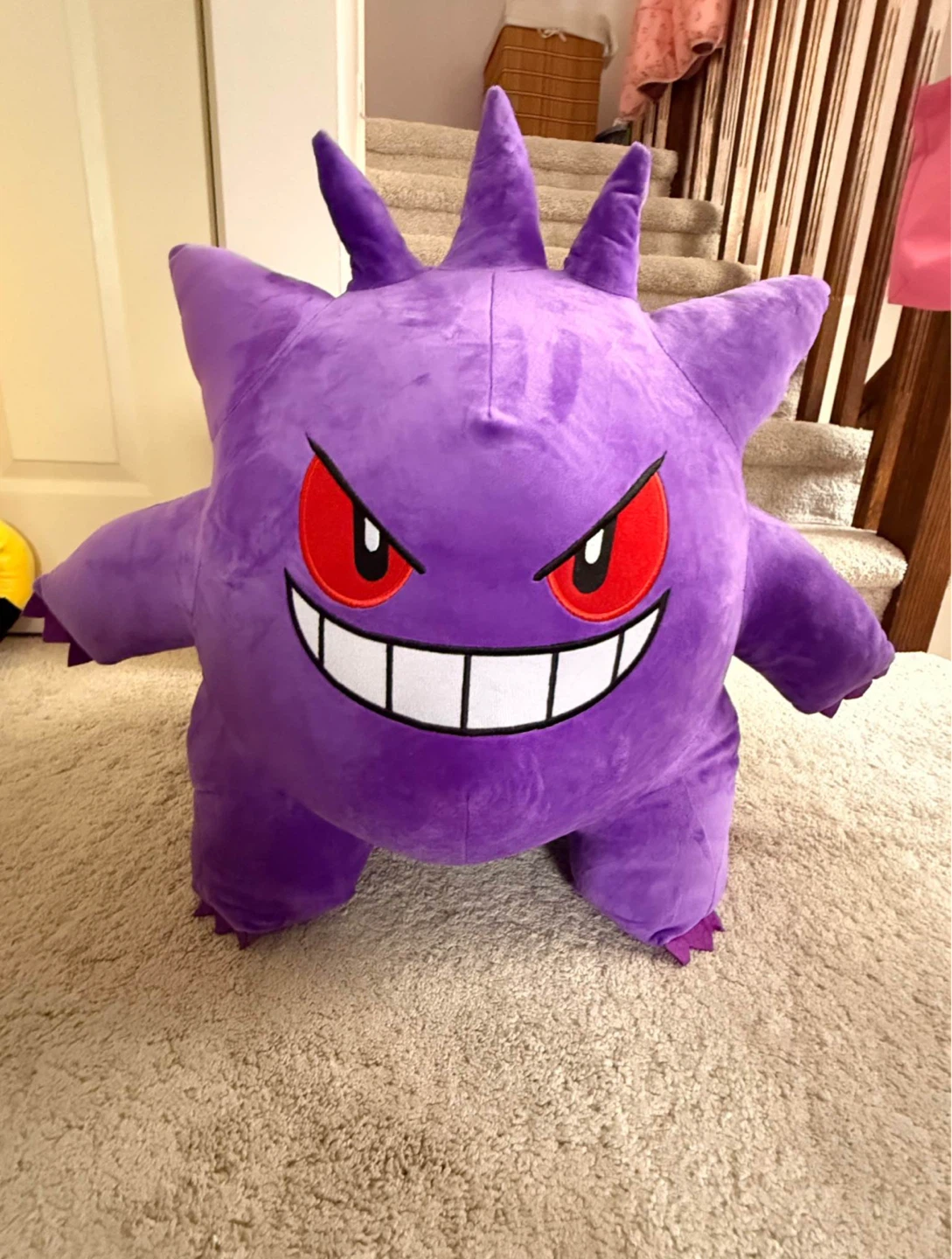 Large Purple Gengar Plush Toy