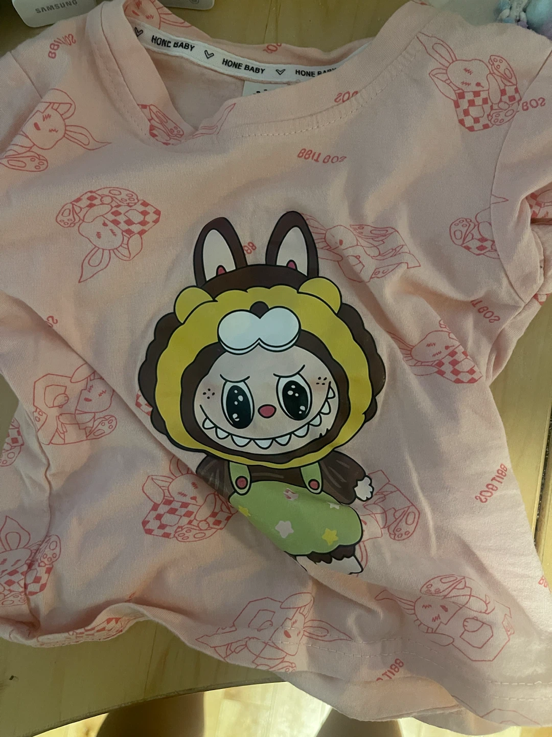 Hone Baby Pink Graphic T-Shirt