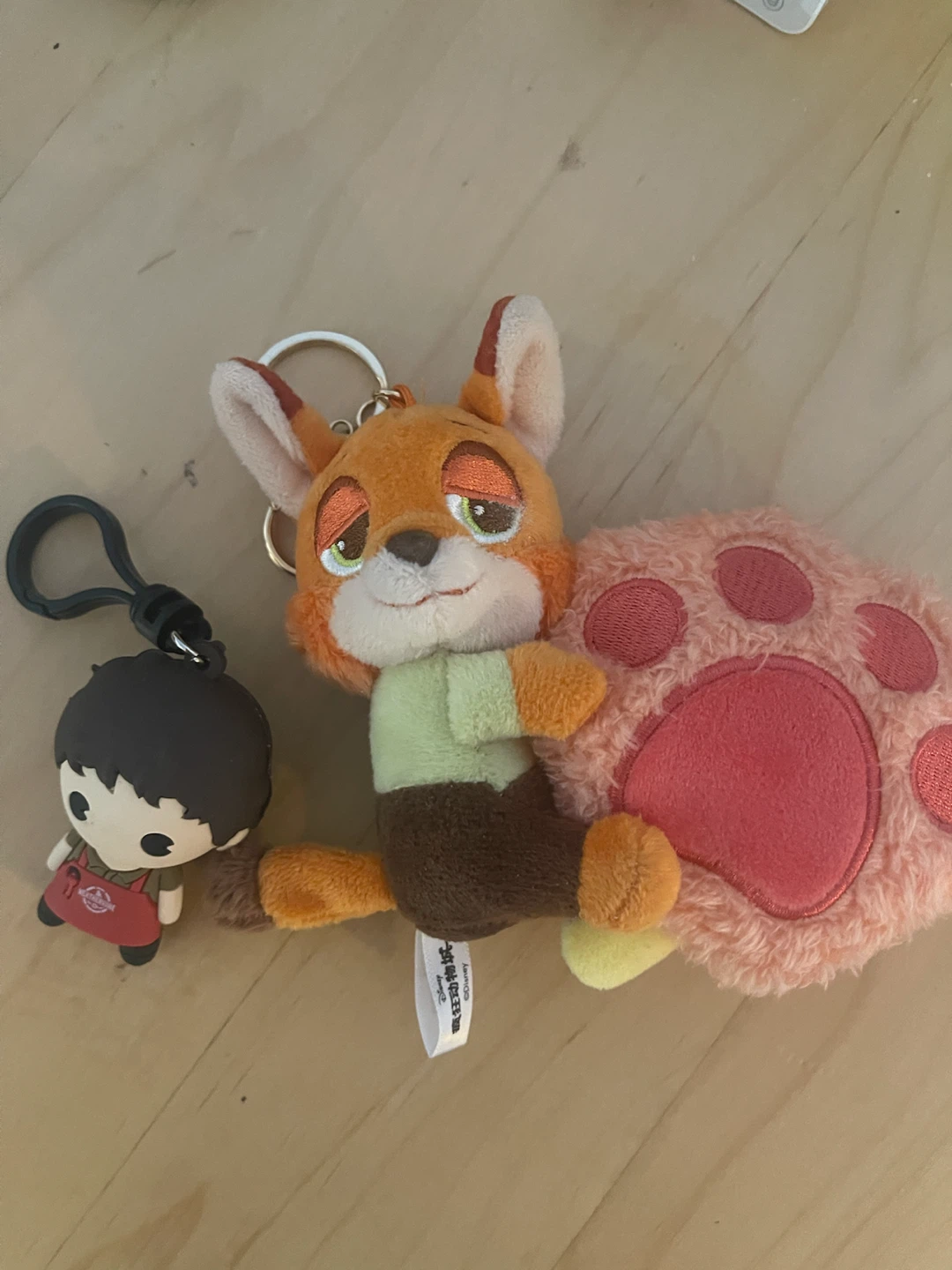 Disney Zootopia Nick Wilde Plush Keychain