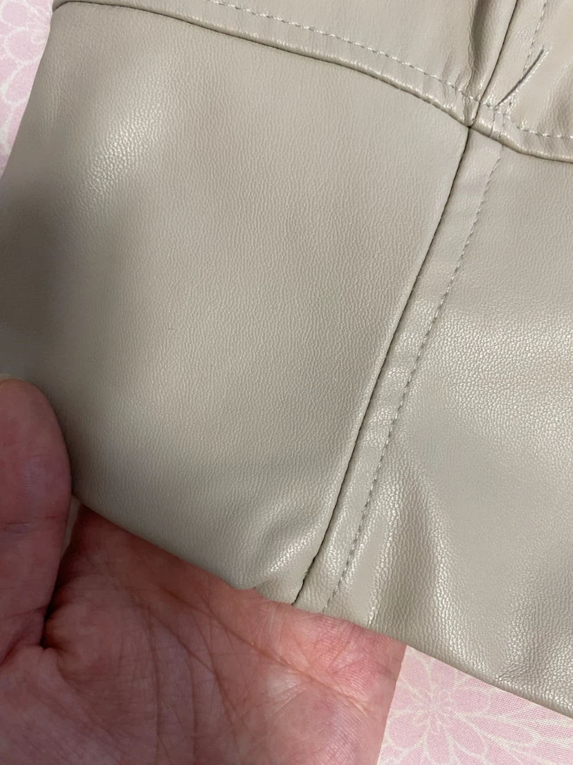 ZARA Faux Leather Camisole Top - photo 2
