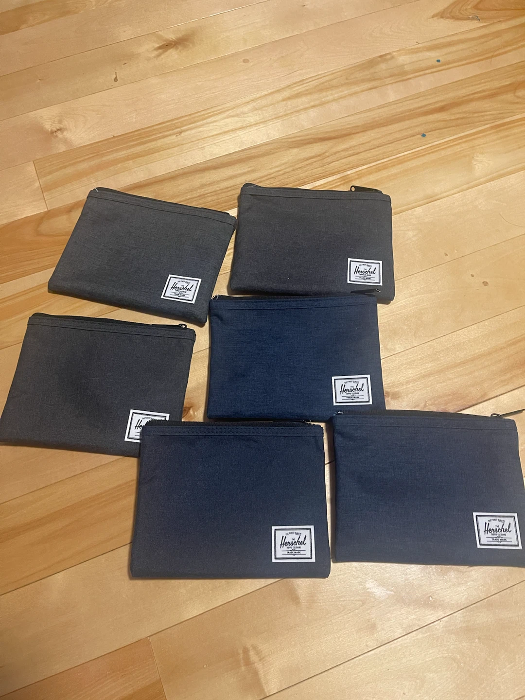 Herschel Pouches - Set of 6