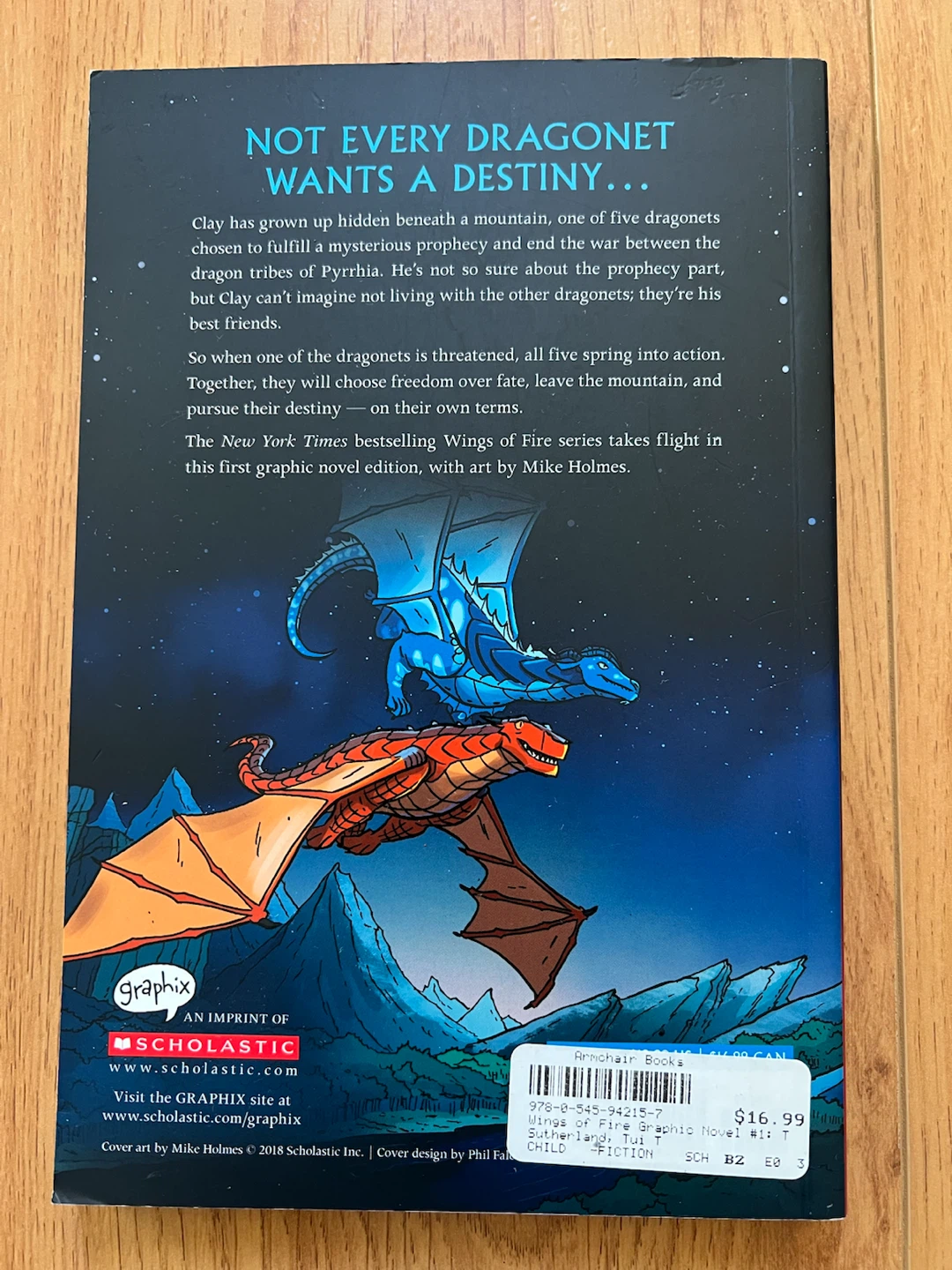 Wings of Fire: The Dragonet Prophecy Graphic Novel - photo 2