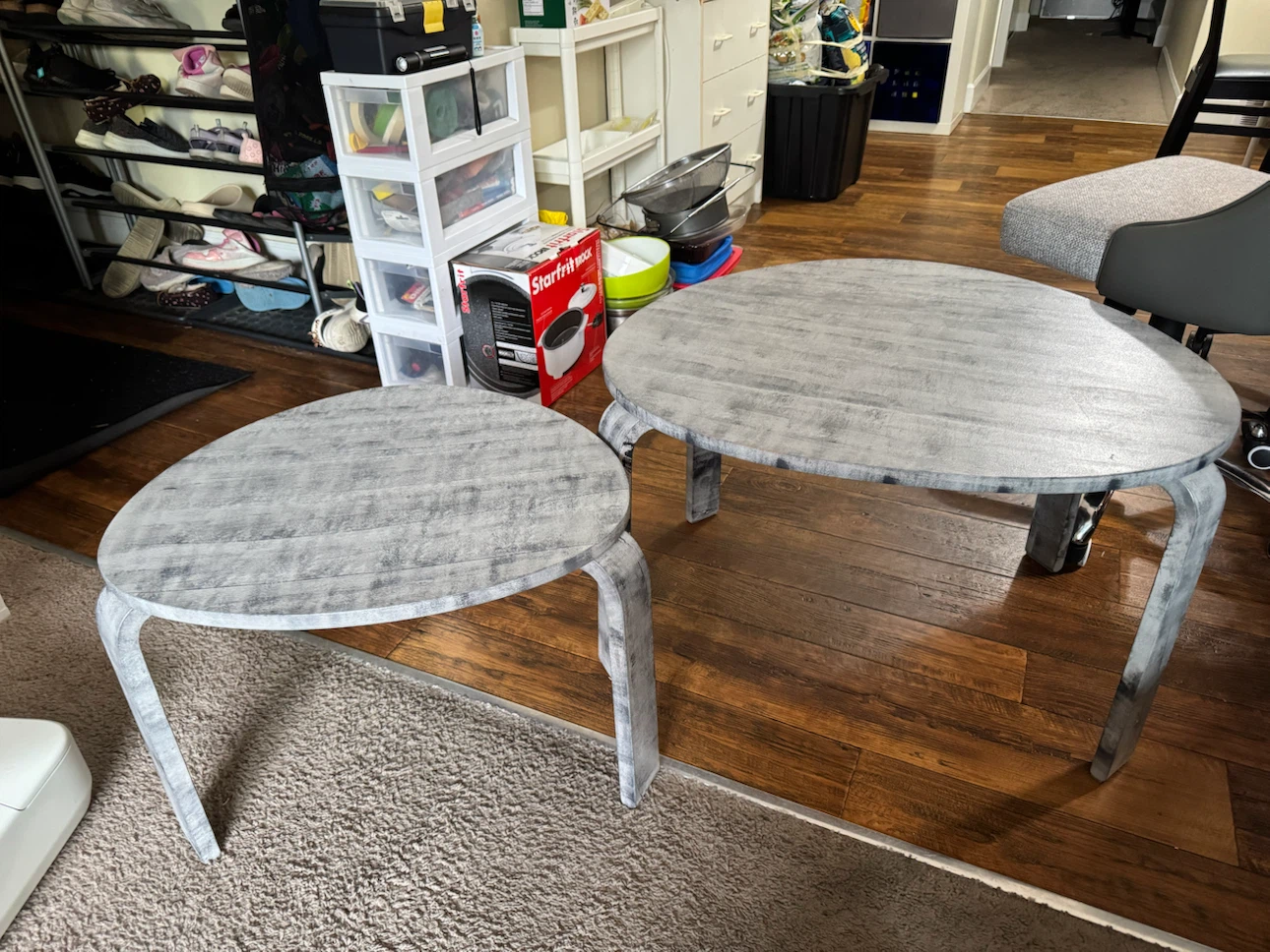 Coffee table Set（2 pieces) - photo 3