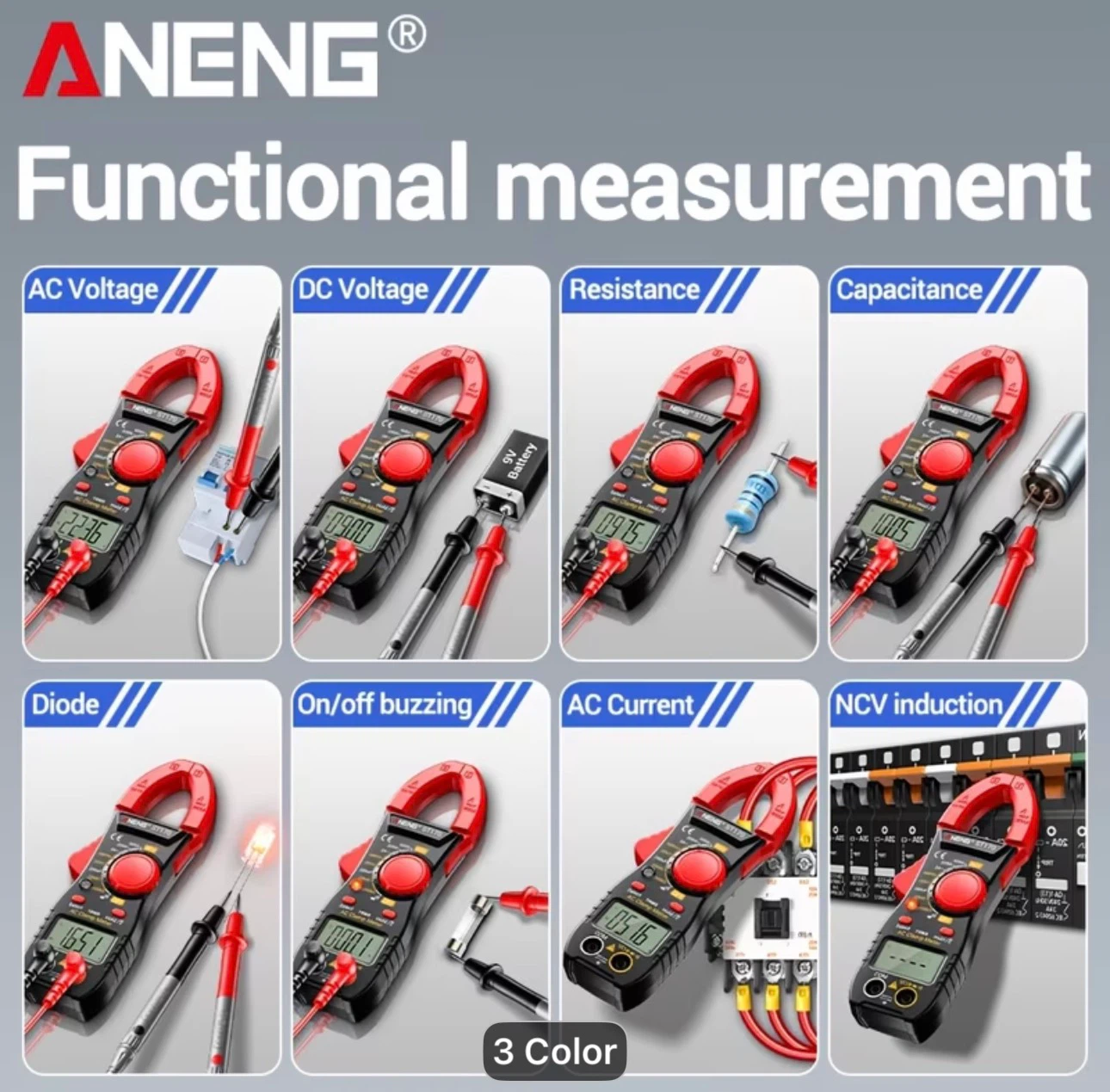 ANENG Clamp Meter Digital Multimeter - photo 2