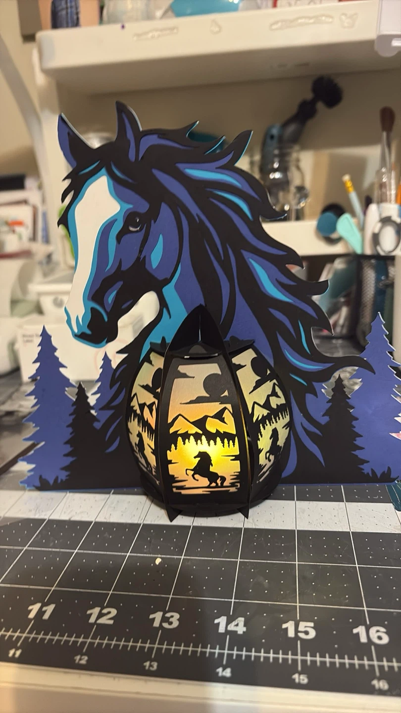 Hand made Paper Lantern - photo 4