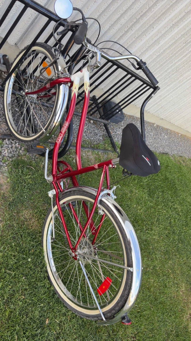 Red Cruiser Bicycle