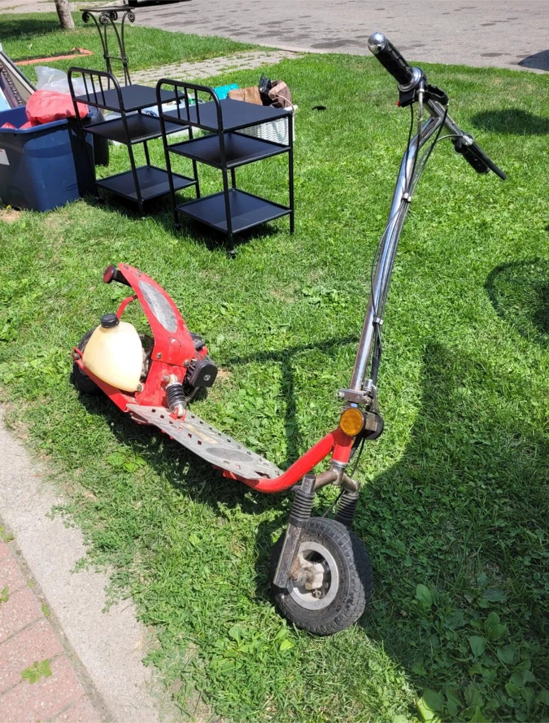 50cc Red Gas Scooter