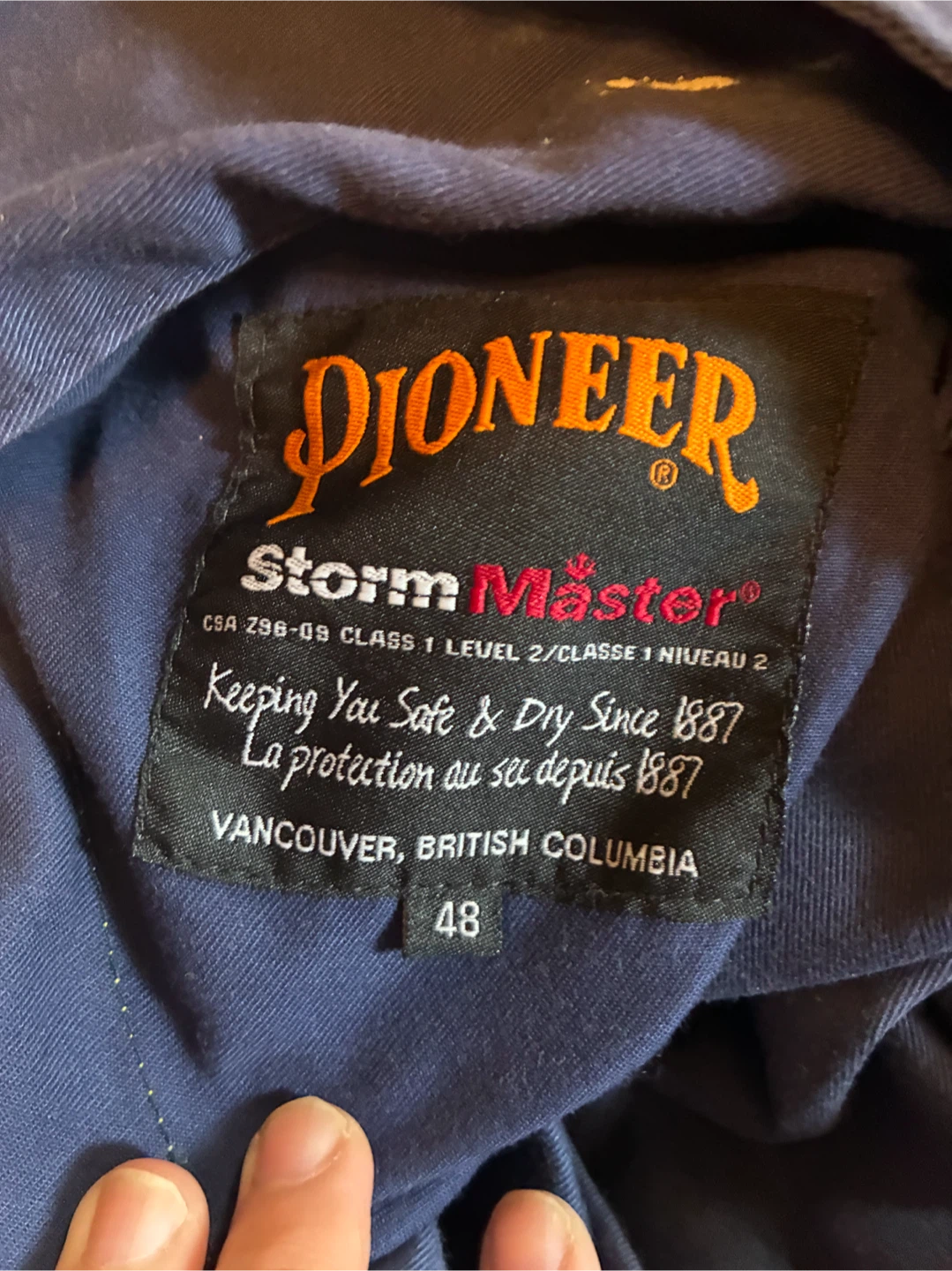 Pioneer Storm Master Work Coveralls - photo 3