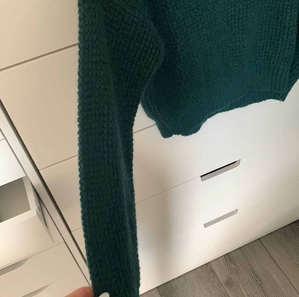 American Eagle Green Quarter Zip Sweater - photo 3
