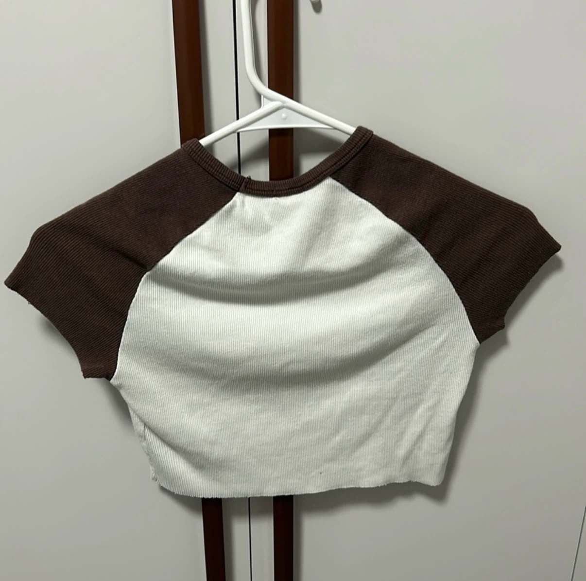 Cropped Raglan T-Shirt - photo 2