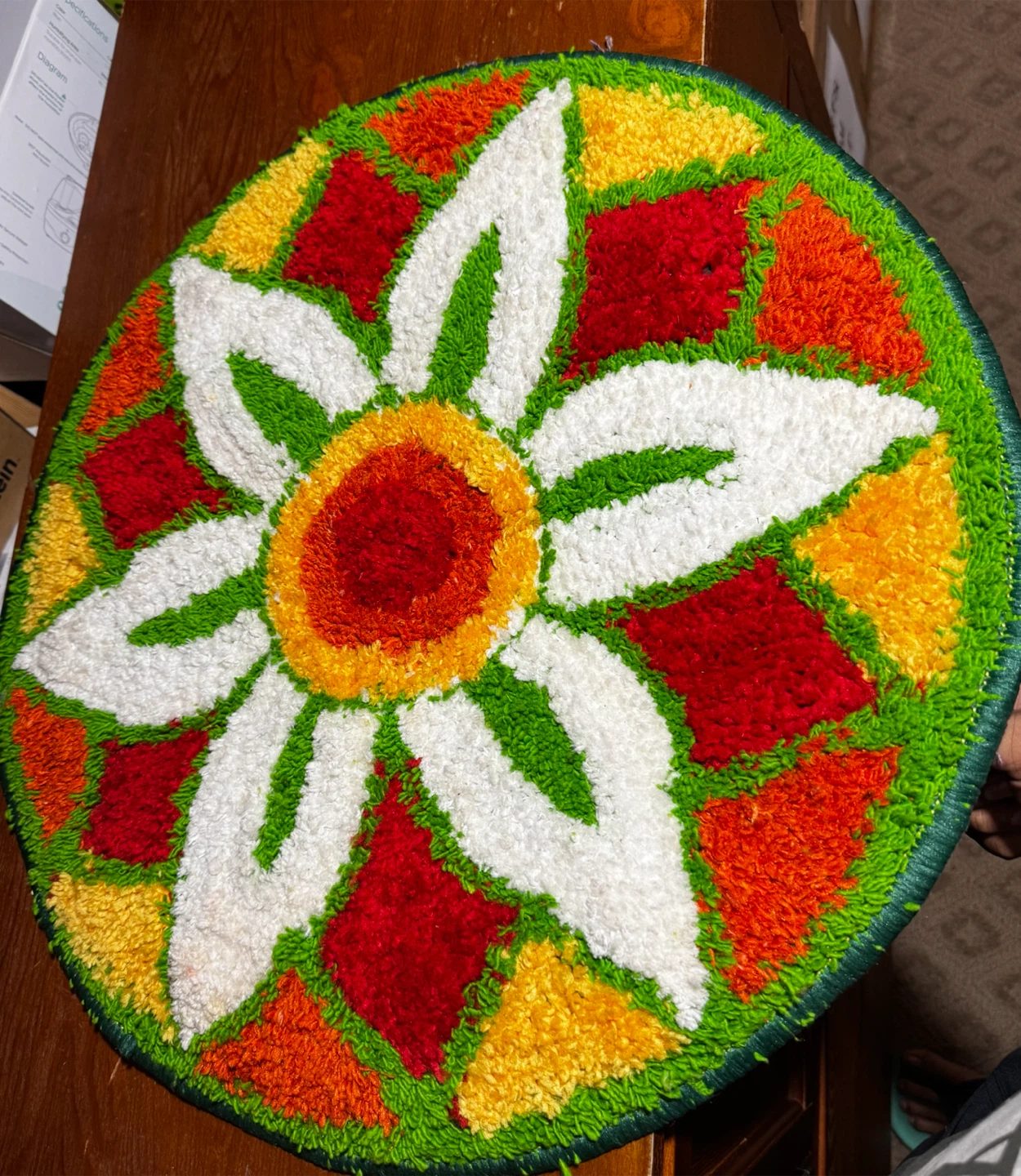 Onam Mat/ Rangoli mat - photo 2