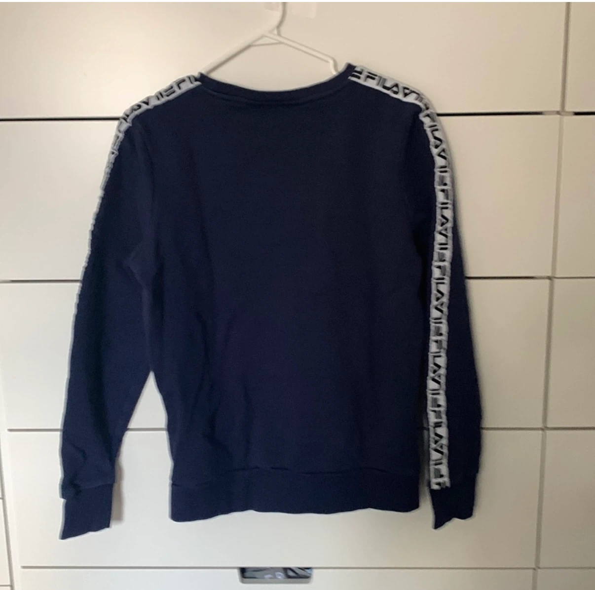 Fila Crewneck Sweatshirt Navy Blue Size Medium - photo 5