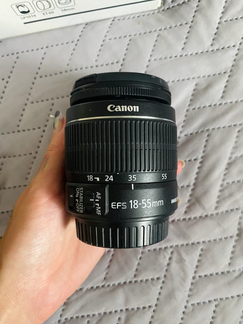 Canon T3 with 18-55mm IS Lens + EF 75-300mm Lens - photo 4